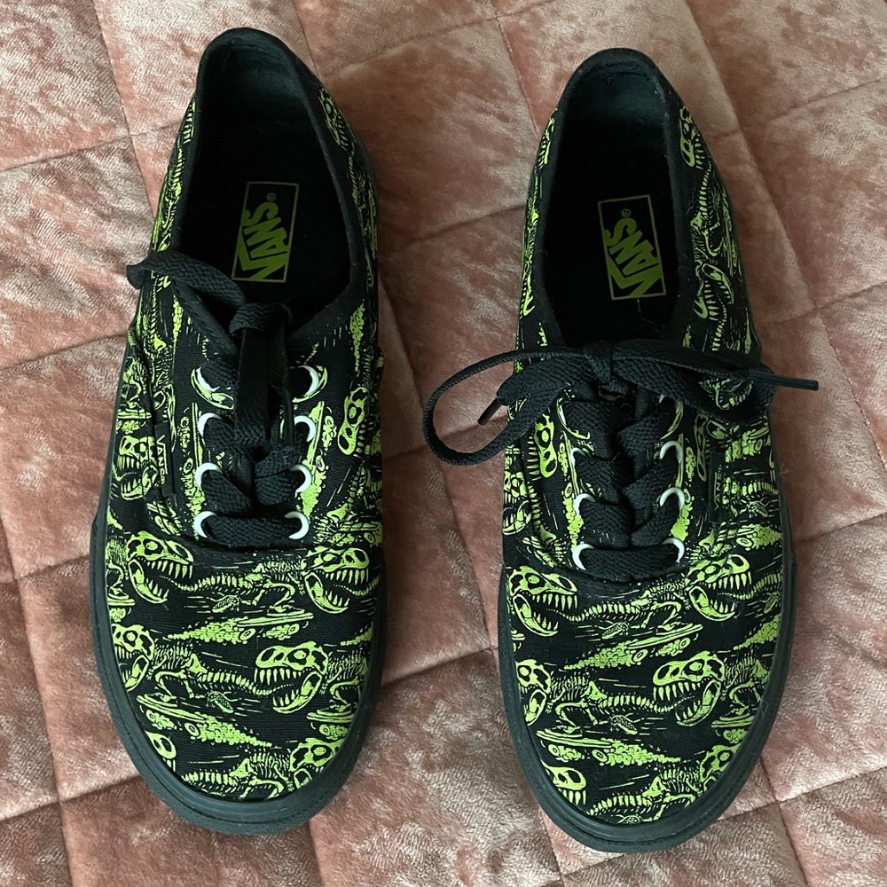 Vans Dinosaur Skeleton Sneakers